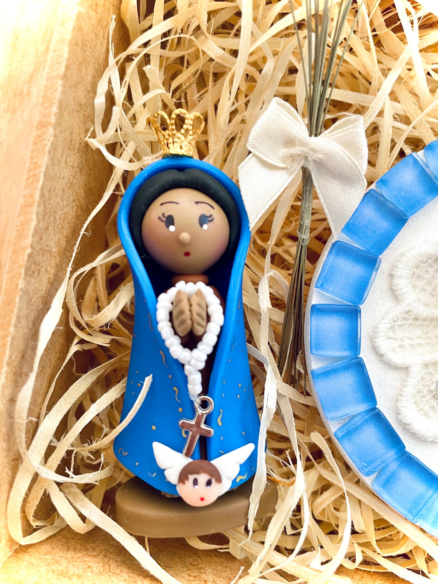 Kit Nossa Senhora Aparecida com mandala divino