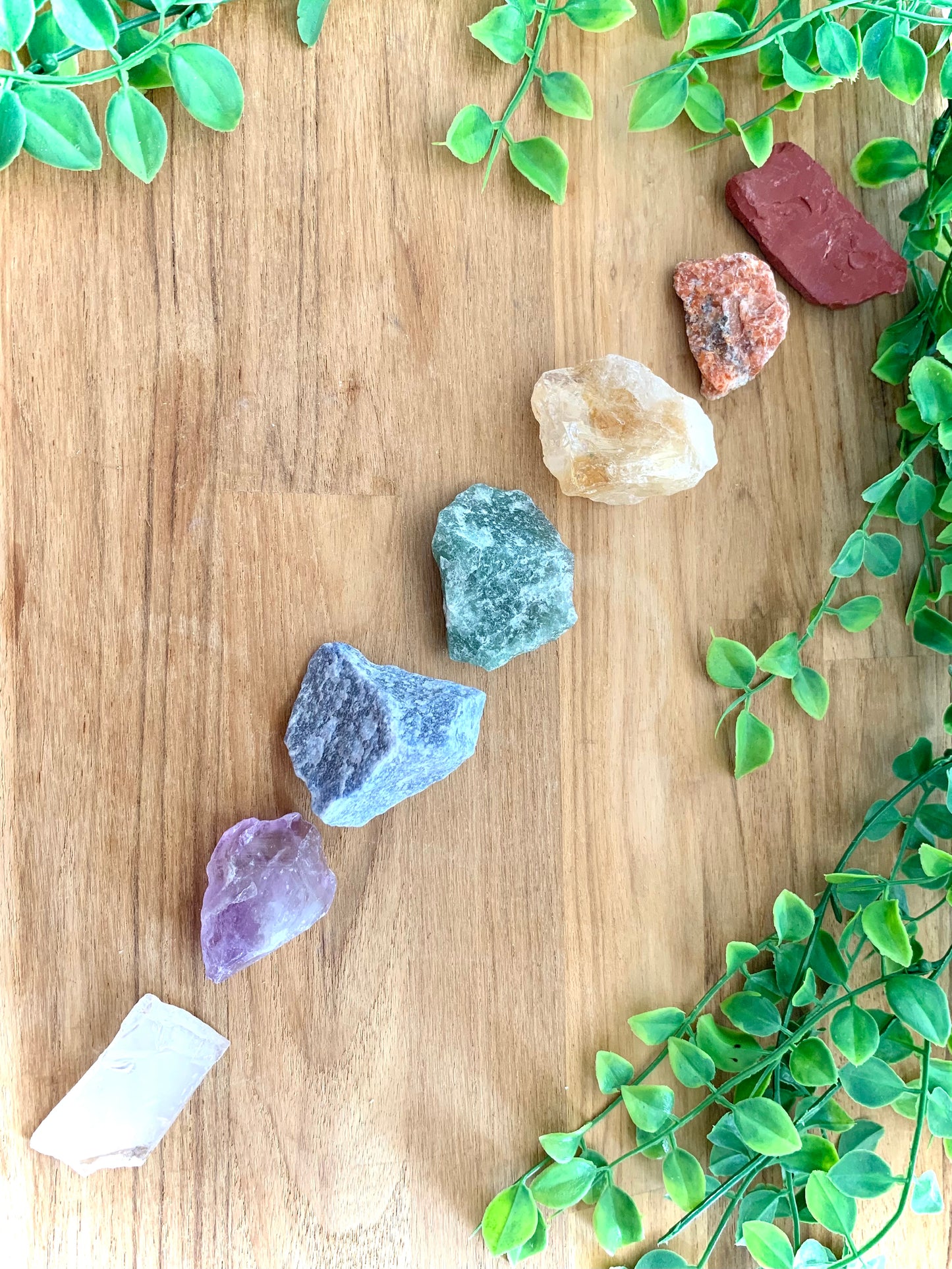 Kit Pedras dos Chakras - Brutas