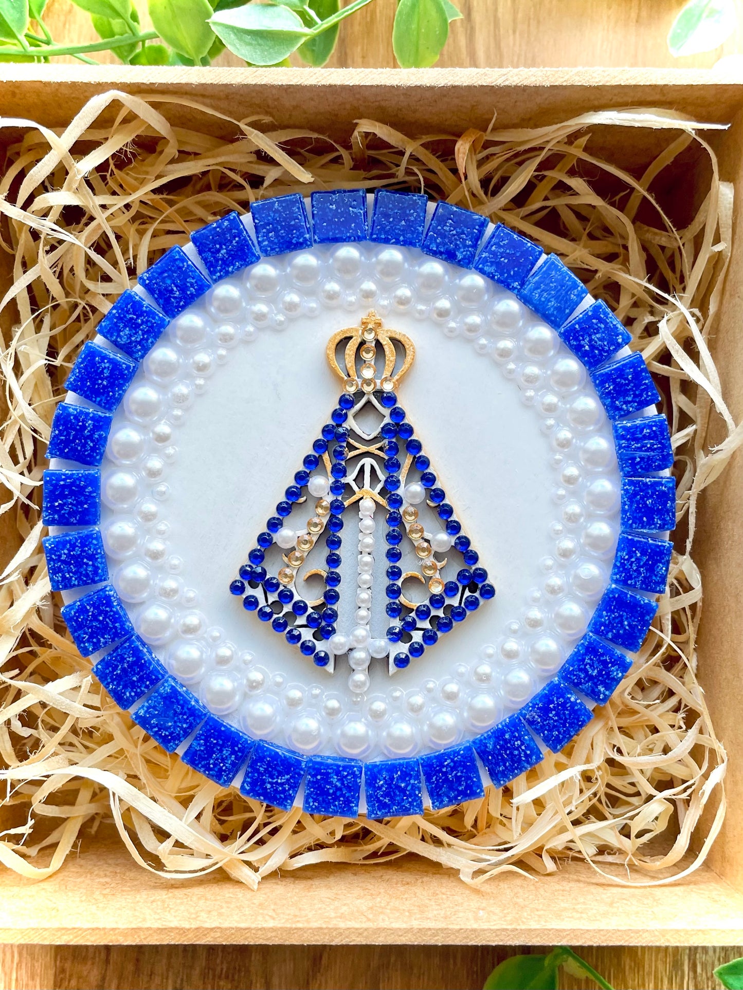 Mandala Nossa Senhora Aparecida 11,5cm