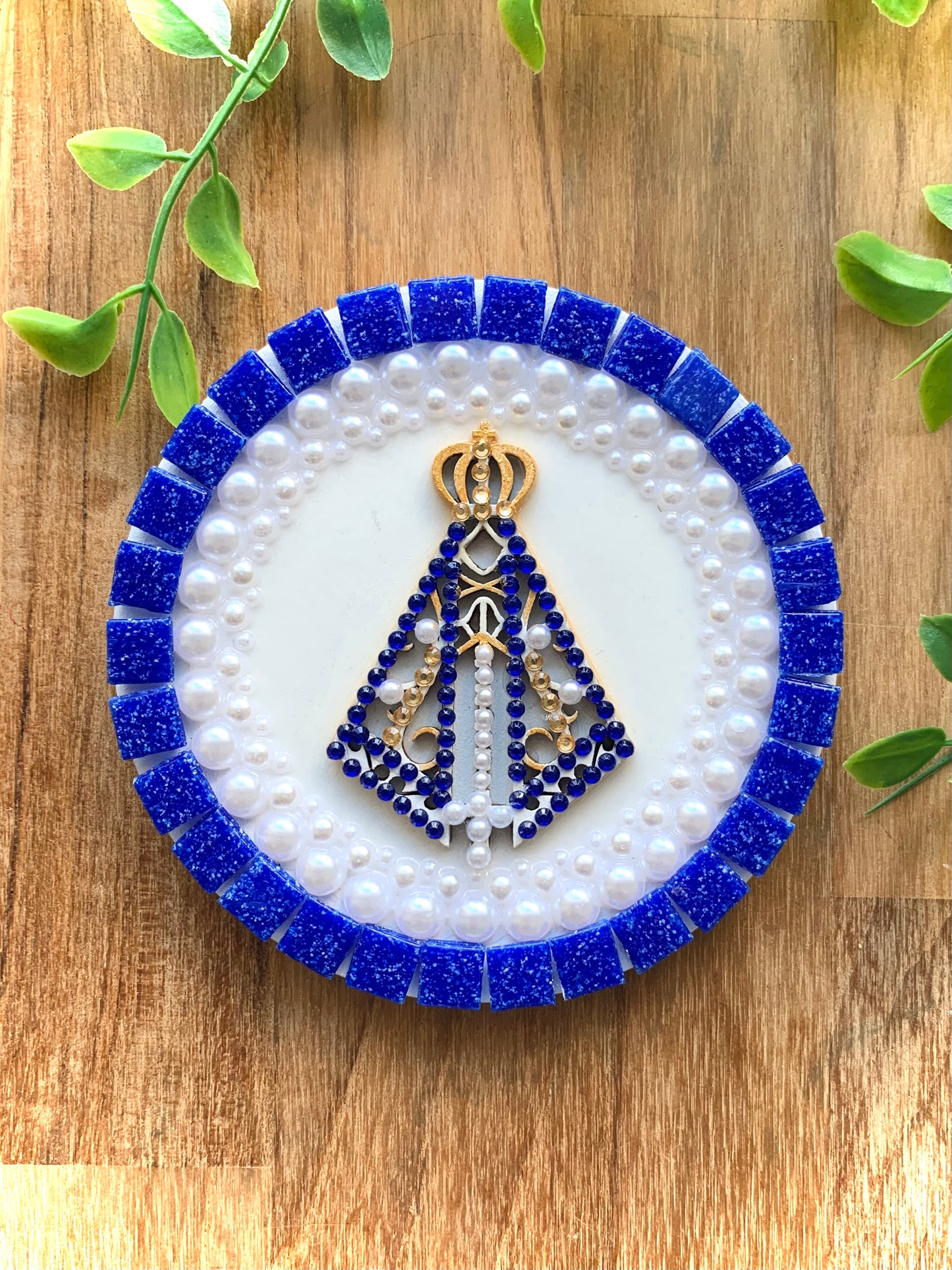 Mandala Nossa Senhora Aparecida 11,5cm