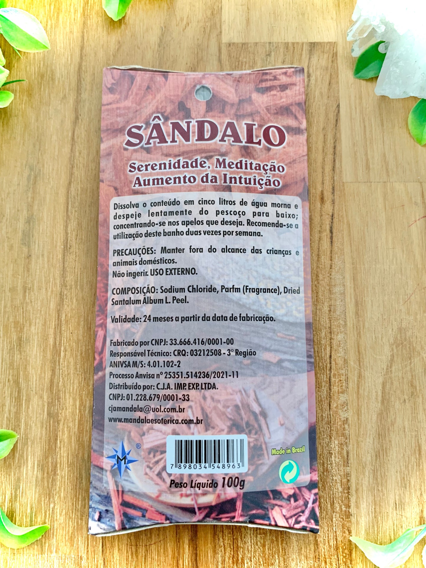 Sal de Banho Sândalo