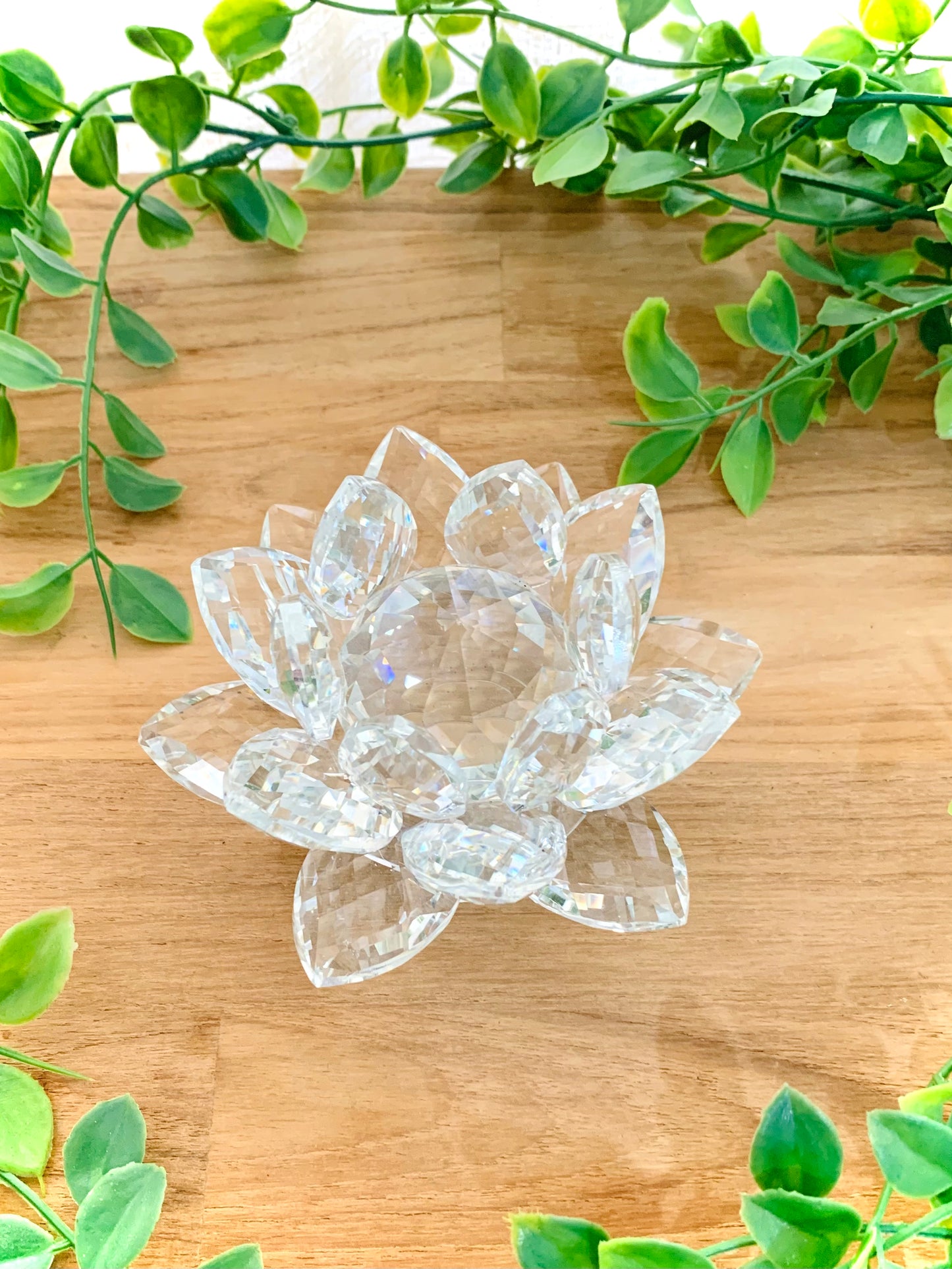 Flor de Lotus Cristal - Grande