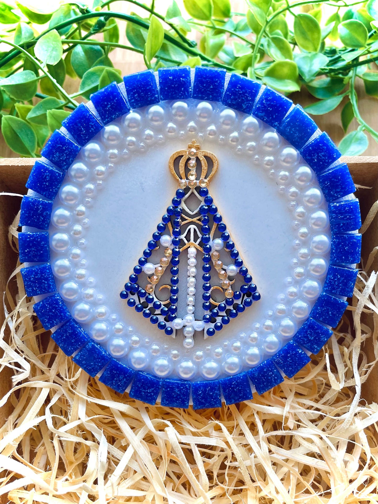 Mandala Nossa Senhora Aparecida 11,5cm