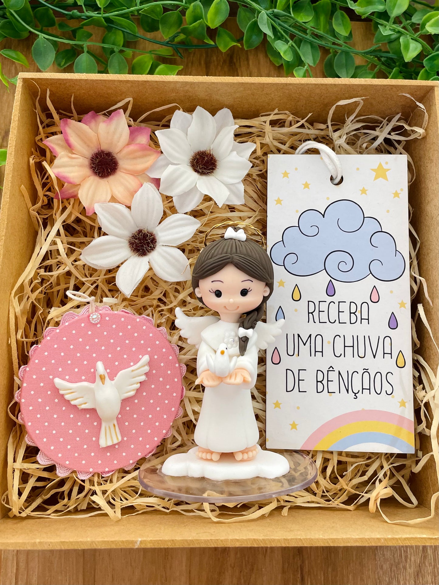 Kit Infantil - Chuva de Bênçãos - Anja com Trança