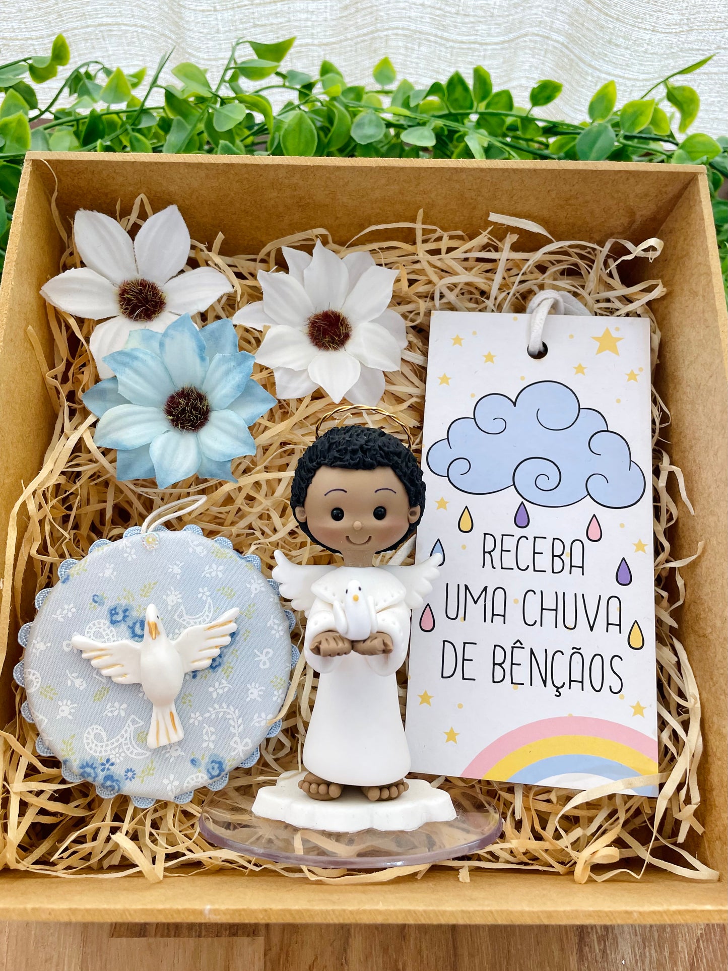 Kit Infantil - Chuva de Bênçãos - Anjo Negro