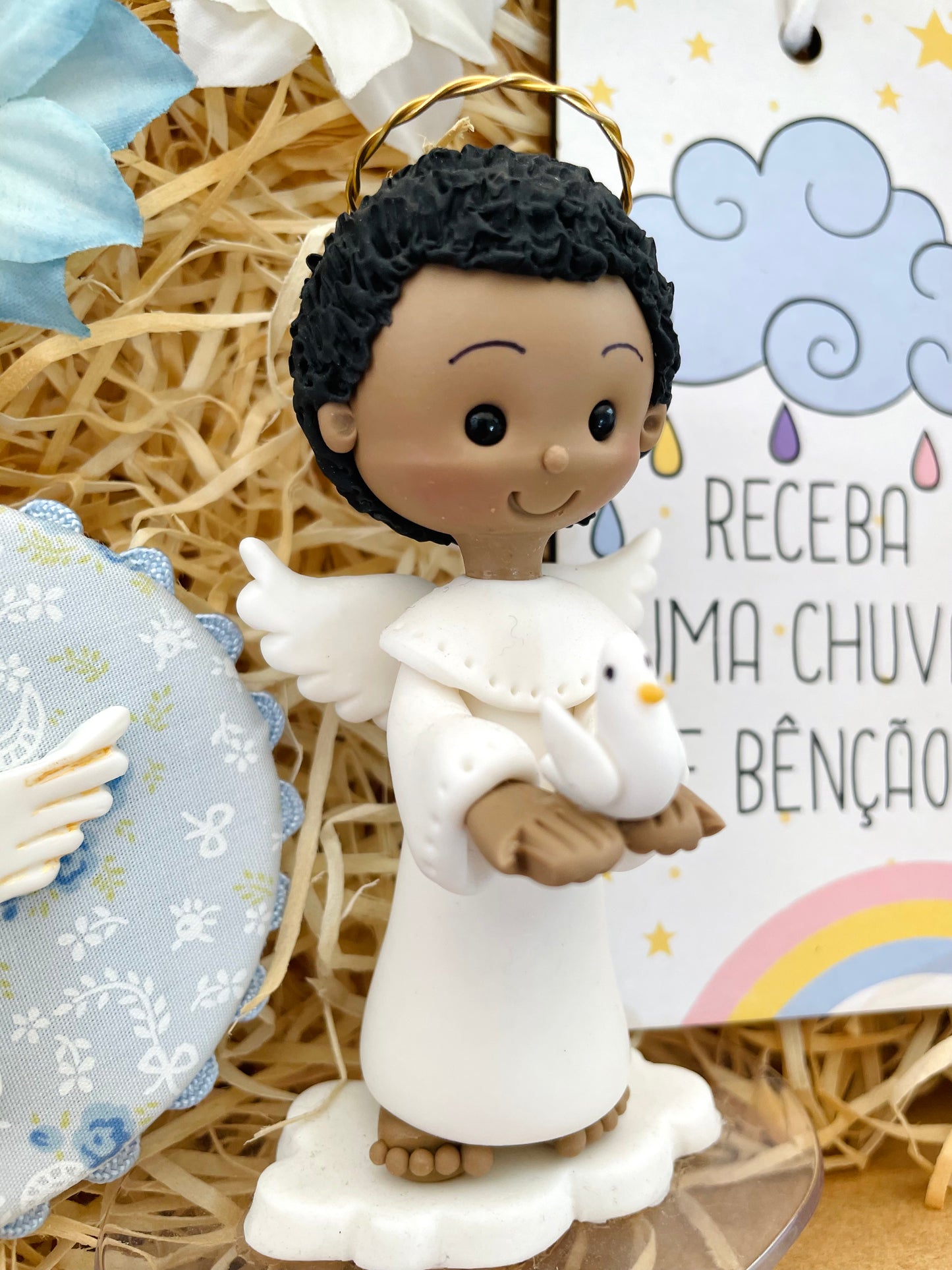 Kit Infantil - Chuva de Bênçãos - Anjo Negro