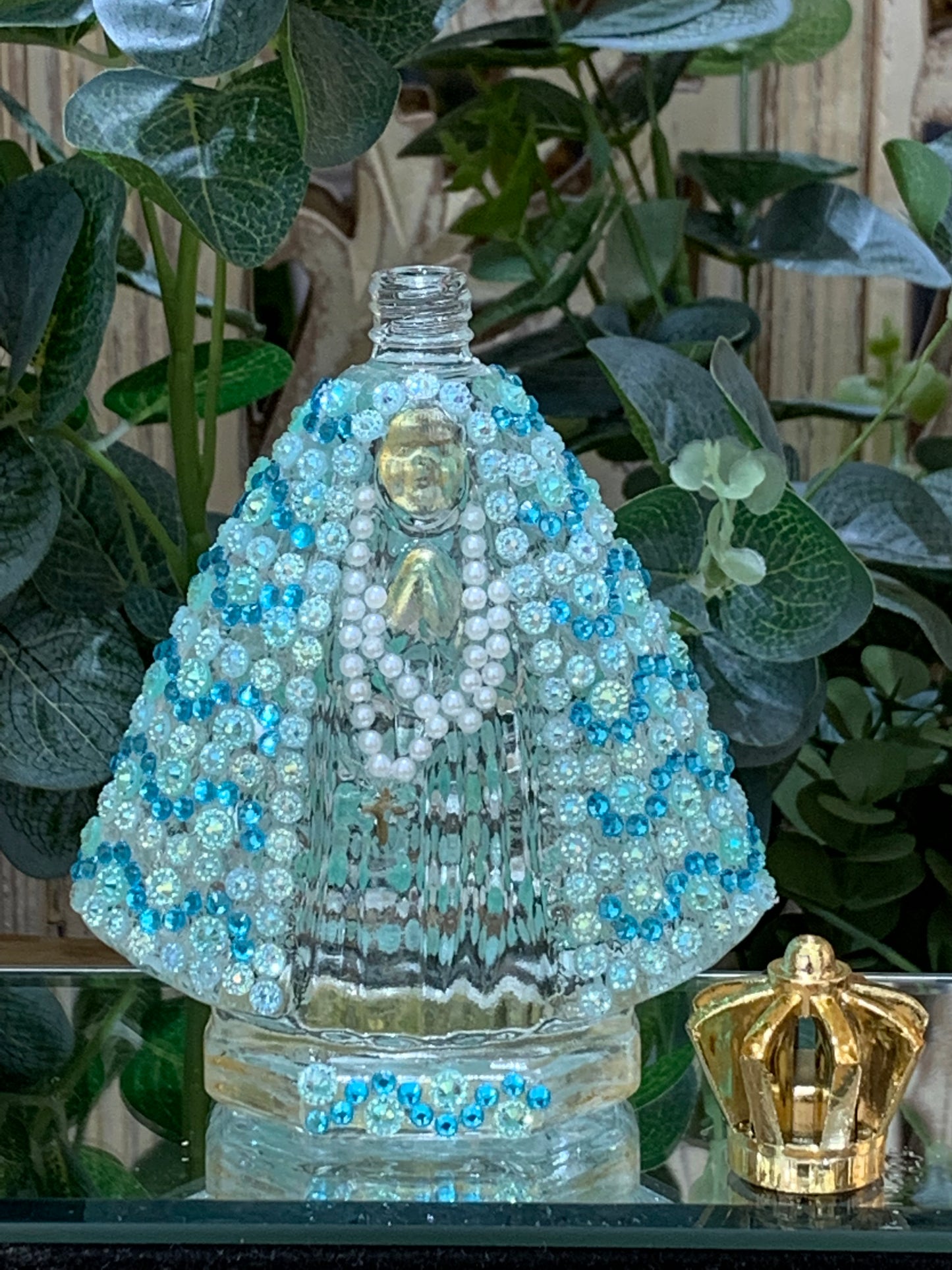 Nossa Senhora Aparecida - Água Benta - Azul