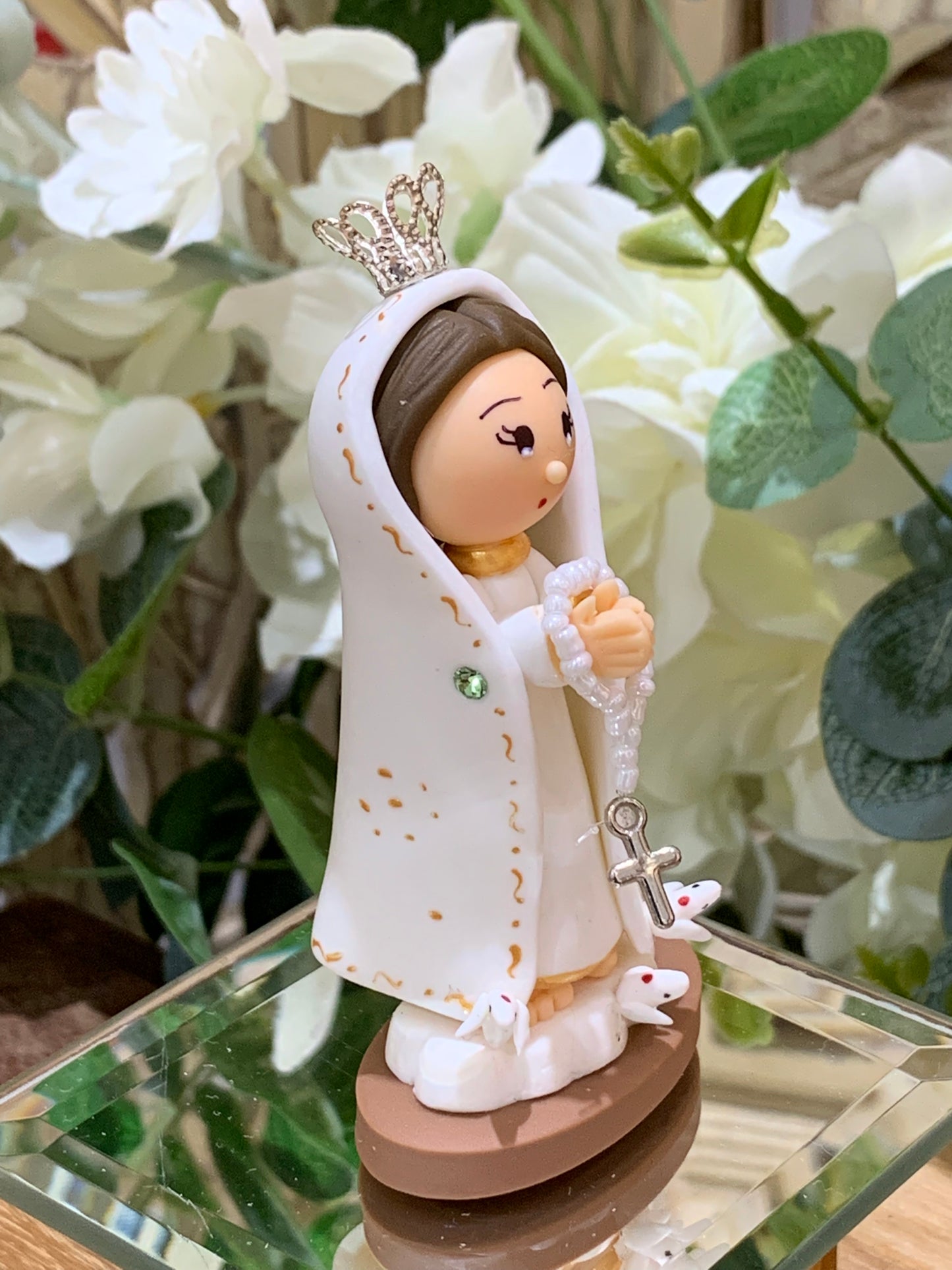 Nossa Senhora de Fátima em Biscuit