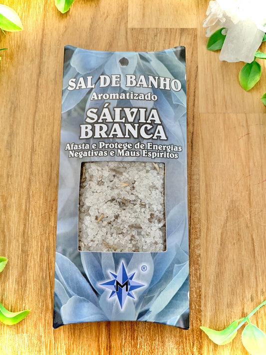 Sal de Banho Sálvia Branca