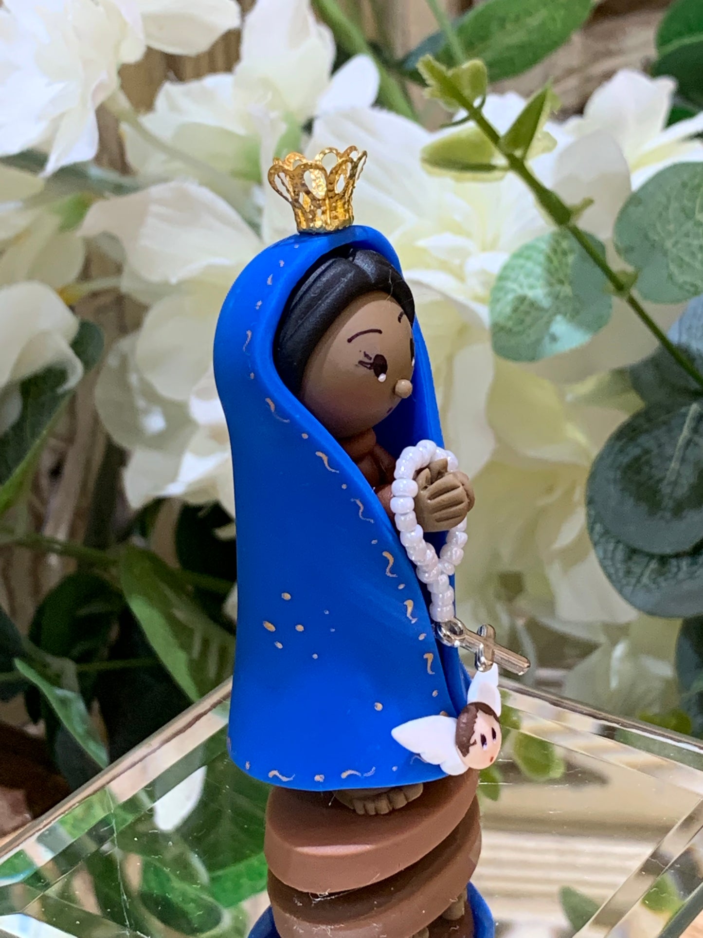 Nossa Senhora Aparecida em Biscuit