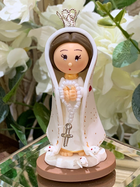 Nossa Senhora de Fátima em Biscuit