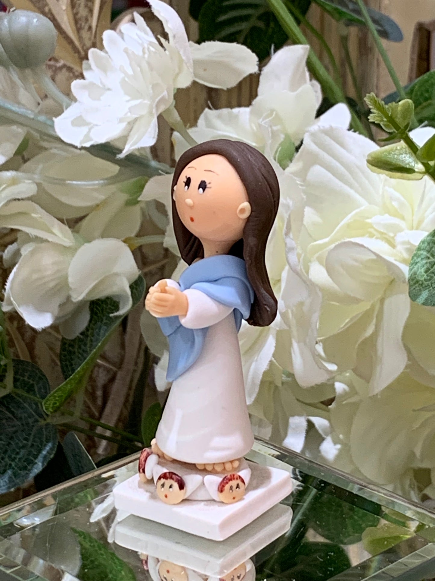 Nossa Senhora Imaculada Conceição em Biscuit