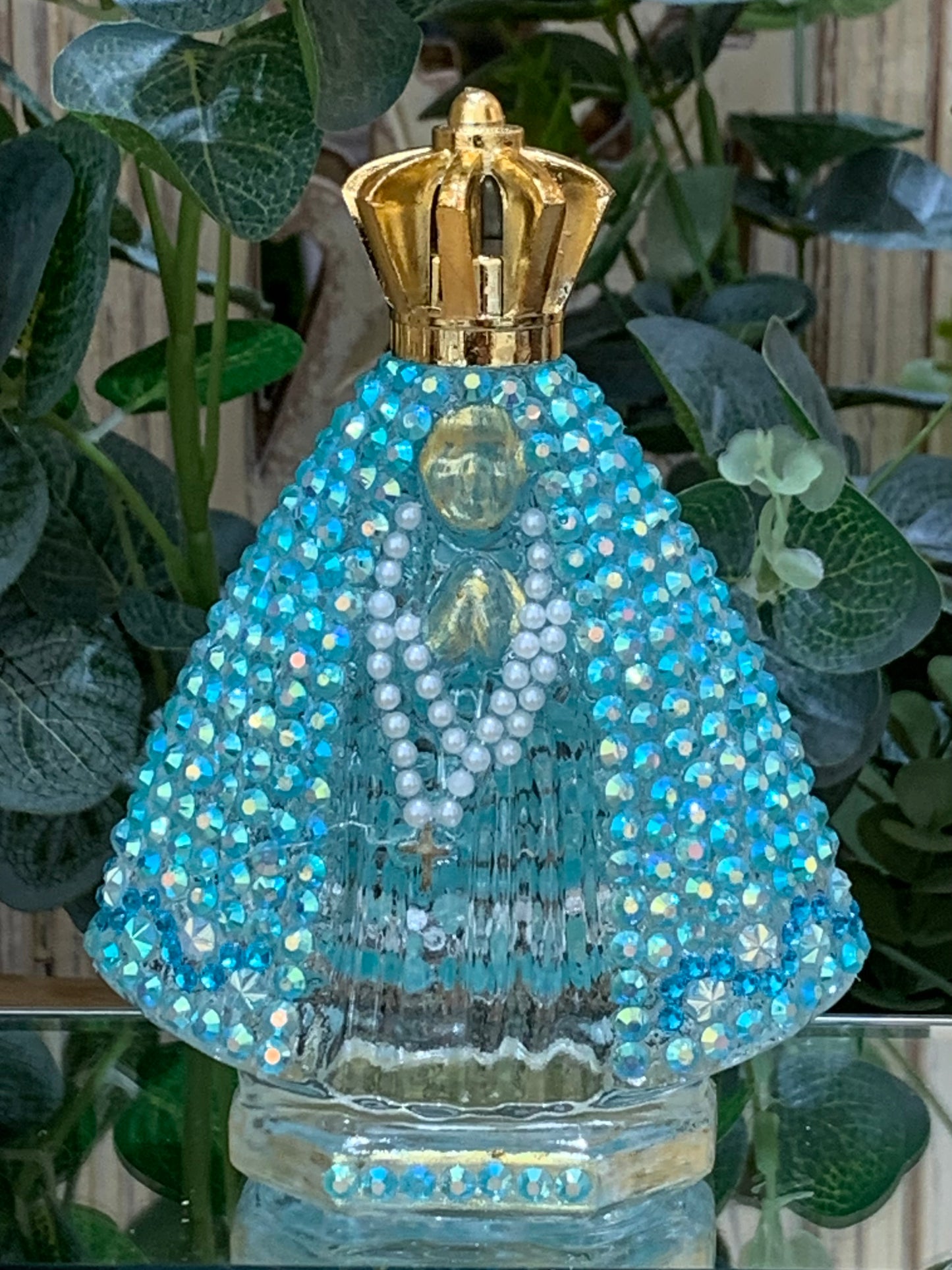 Nossa Senhora Aparecida - Água Benta - Azul