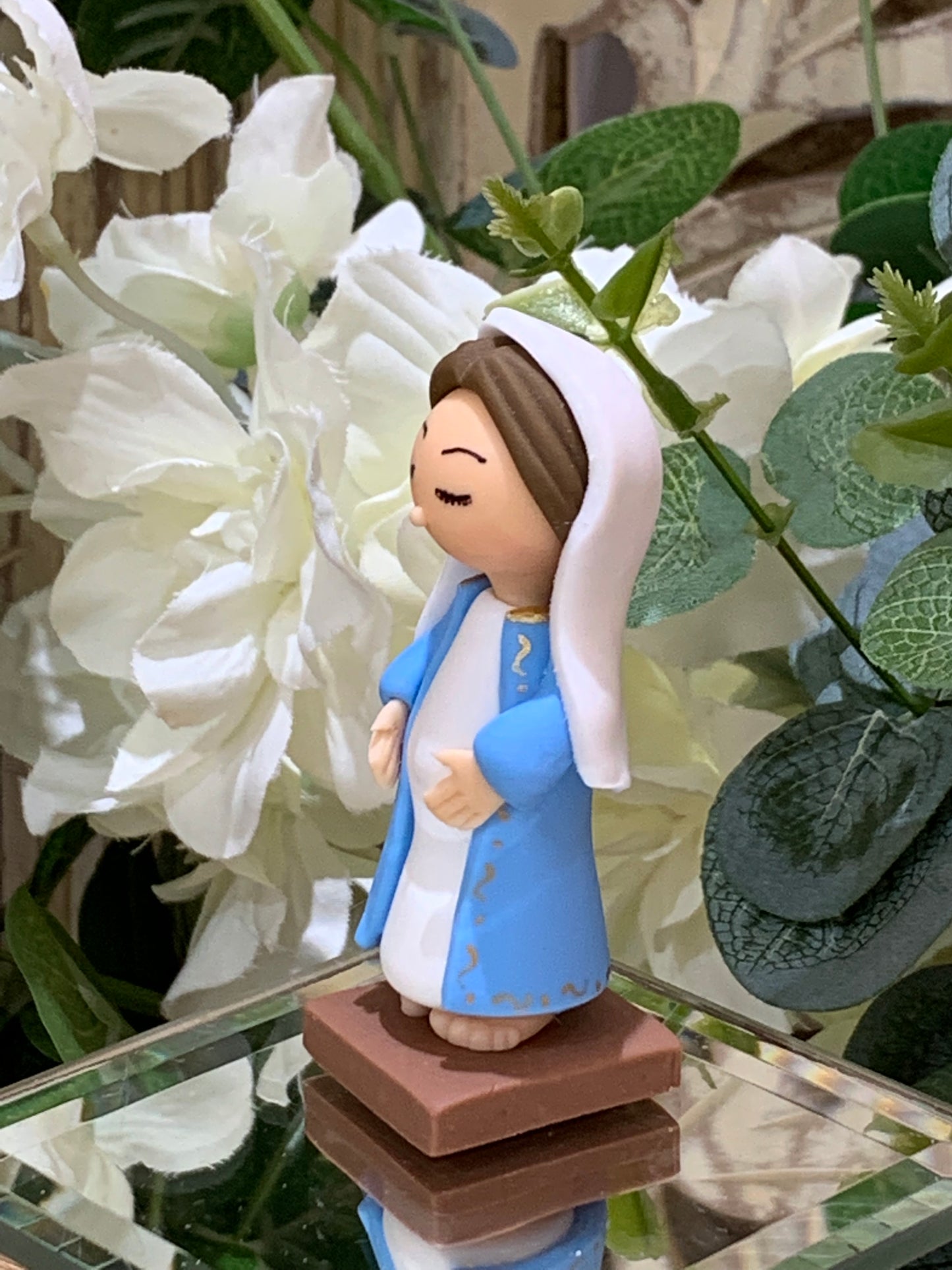 Nossa Senhora Grávida em Biscuit