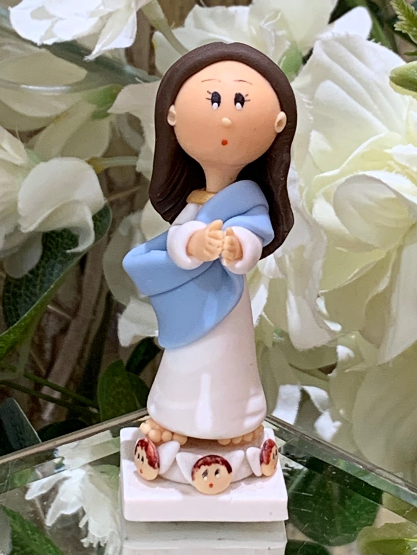 Nossa Senhora Imaculada Conceição em Biscuit